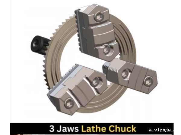 三爪自定心卡盘的分类及手动原理