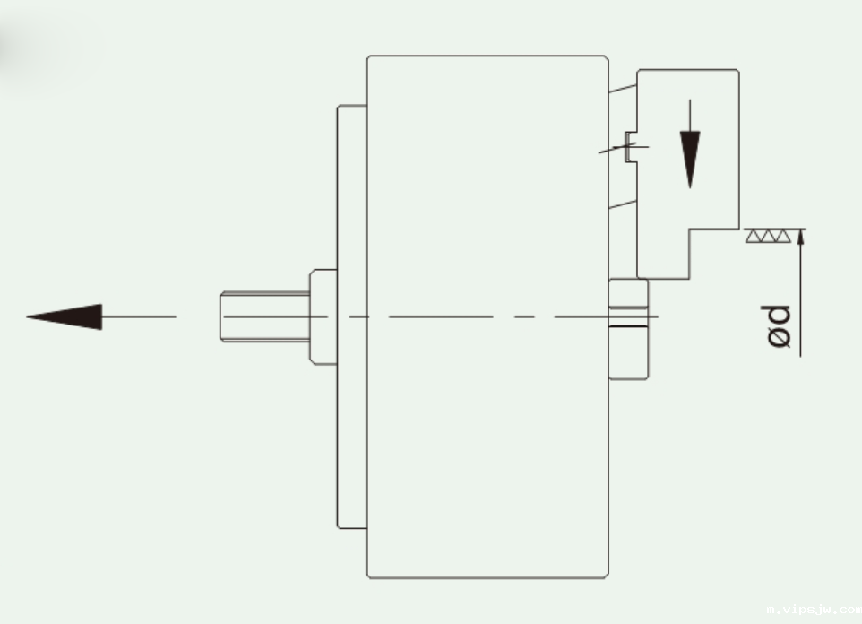 后拉式液压卡盘如何修爪，（后拉卡盘怎么修爪）
